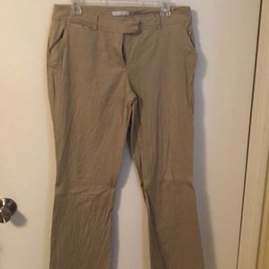 Tan khakis from New York and company